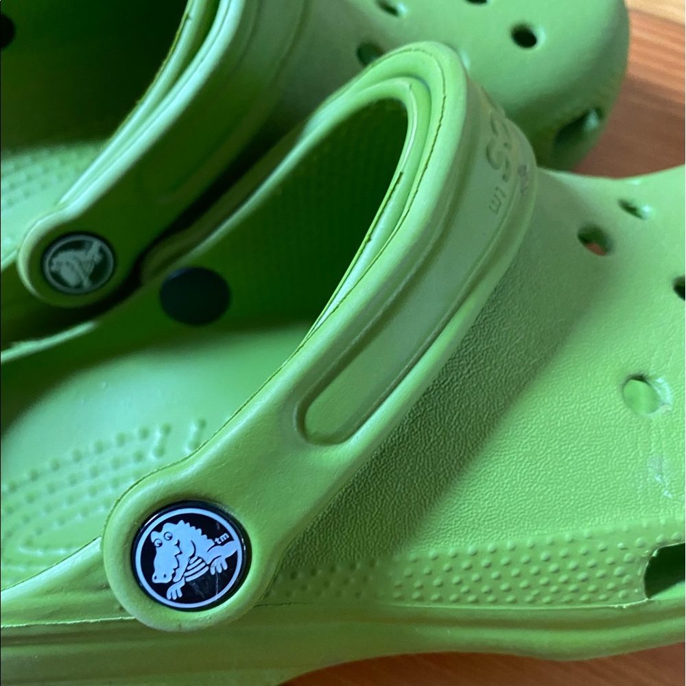 Green Crocs